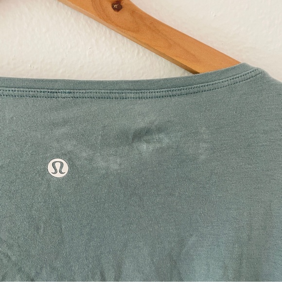Lululemon Back in Action Long Sleeve Top - Tidewater Teal Green - Picture 5 of 9